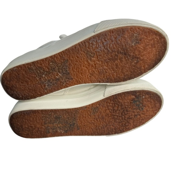 Superga 2790 Platform Sneakers white canvas Traditional Classic Lace Up Womens 8 - Picture 10 of 12